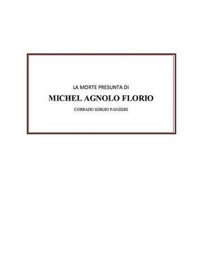 cover image of La morte presunta di Michel Agnolo Florio